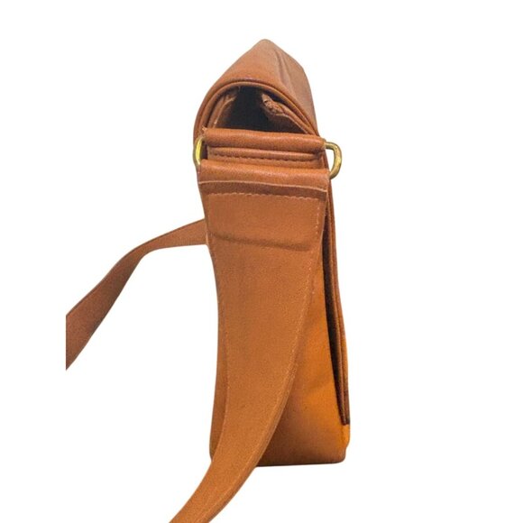 Coach Vintage Tan Leather Crossbody Bag - Picture 3 of 7